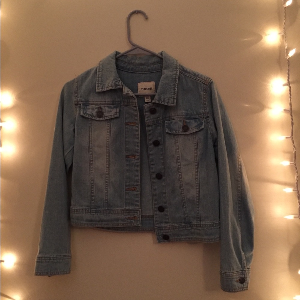 Cropped Jean jacket